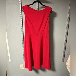 Evan Picone Vibrant Red Dress